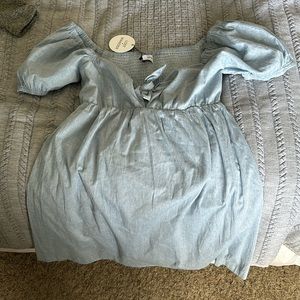 NWT blue jean dress
